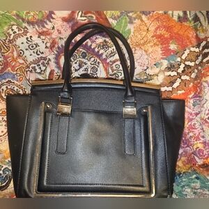 Madison West Black Handbag